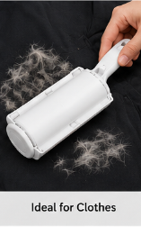 Novira™ Pet Hair Removal Set – Hair Collector with Container + Grooming Glove